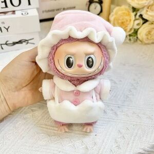 Clothes only‼️Labubu 17cm keychain cute custom clothes outfits